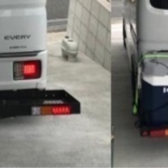 ヒッチキャリア ヒッチカーゴ CURT製 18109 折り畳み可 2インチ/50.8mm 正規品の画像