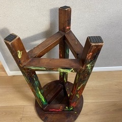 スツール　ペイント　椅子　作業台の画像