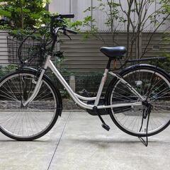 自転車シルバー ※引取日指定あり