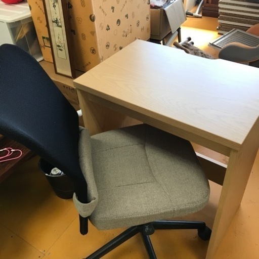 デスク　イスセット
