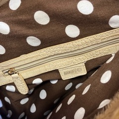 お値下げしました🤎113.muta 8ムータ　エナメル　ポニー毛皮　トートバッグ　ハンドバッグ　の画像