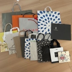 【25枚】紙袋　ショップ袋　ブランド紙袋の画像