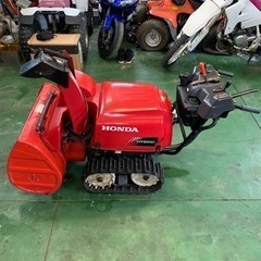 HONDA HSS1170i ハイブリット除雪機 青森からです。ホンダの画像