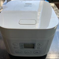 白でかわいいい！無印良品 ジャー炊飯器 0.5L TPR-MJ3...
