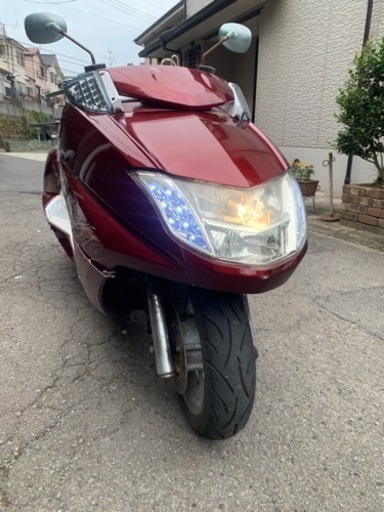 一時問い合わせ締切ヤマハ　マグザム　外装割れ　ベース車