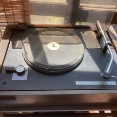 あげます！SONYのレトロなレコードプレイヤー