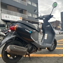 【格安•不具合無し】スズキ　レッツ4 ブラック　エンジン1発始動OK【1ヶ月無料保証付】の画像