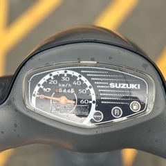 【格安•不具合無し】スズキ　レッツ4 ブラック　エンジン1発始動OK【1ヶ月無料保証付】の画像