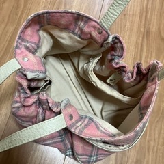 SACバッグ ピンクの画像