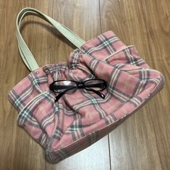 SACバッグ ピンクの画像