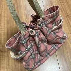 SACバッグ ピンクの画像
