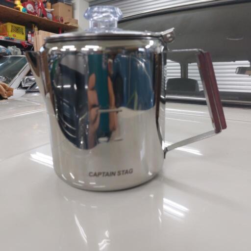 新品未使用❗キャプテンスタッグ6カップ　コーヒーポットパーコレーター