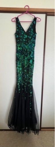 ★スパンコール・マーメイド・ロングドレス★