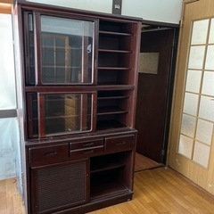 食器棚　年代物