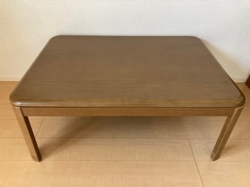 （取引決定）こたつテーブル　長方形　ローテーブル　机　炬燵　テーブル