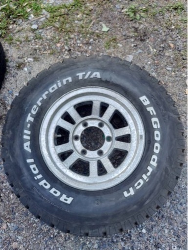 オールド ランドクルーザー用アルミホイール