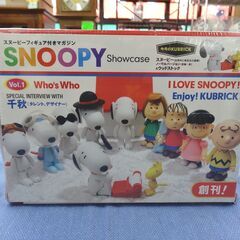 未開封品！ 希少！ キューブリック スヌーピー＆ウッドストック フィギュアセット Showcase Vol.1 西岡店の画像
