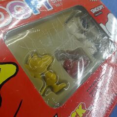 未開封品！ 希少！ キューブリック スヌーピー＆ウッドストック フィギュアセット Showcase Vol.1 西岡店の画像