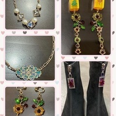 【11月はクリスマス小物特集】【月曜開催】横浜日吉ハンドメイド教室★レジンや木駒を使ったアクセサリー作りの画像