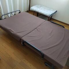 （お取引中）セミダブル折りたたみベット