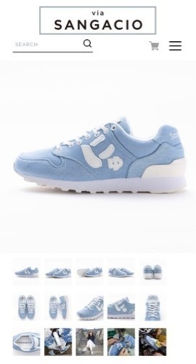 にゃ〜ずDENIM SKY BLUE 27.0cm