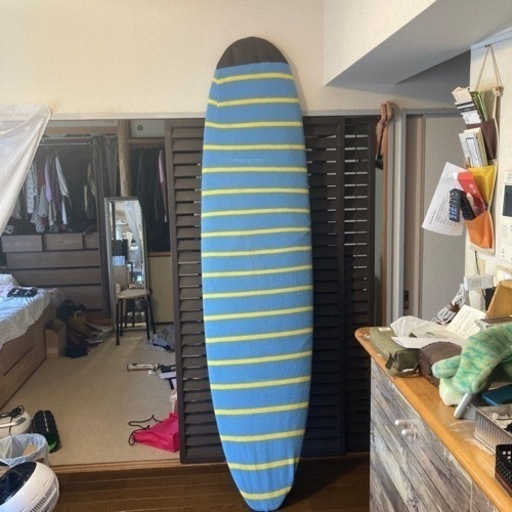 中古サーフボード　訳あり　アルメリック　7.4ミッドレングス