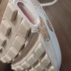 NIKE/ナイキ☆エアマックススニーカー［白系✕ピンク/24センチ］の画像