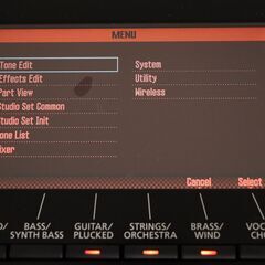 【ヤ取10/25終了】≪W1014ジ≫ 音出しOK ROLAND/ローランド 88鍵盤キーボードシンセサイザー FA-08 スタンド/譜面台付き ブラック/黒色 電子楽器/鍵盤楽器の画像