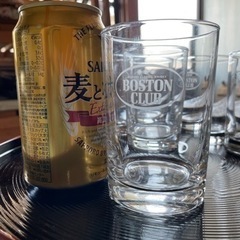 [お話中]BOSTON CLUBグラス7個　無料でいかがでしょうか
