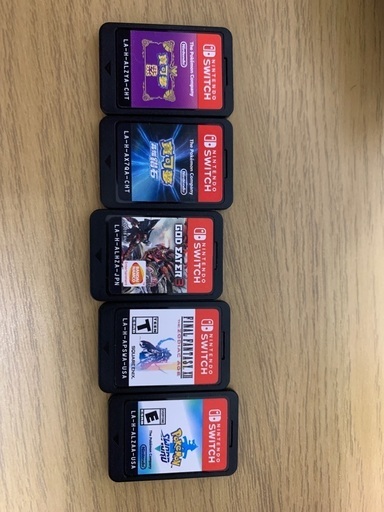 Nintedo Swtichイッチ　ゲーム5点