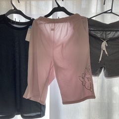 LL ミッフィー　ショートパンツ　dryシャツ