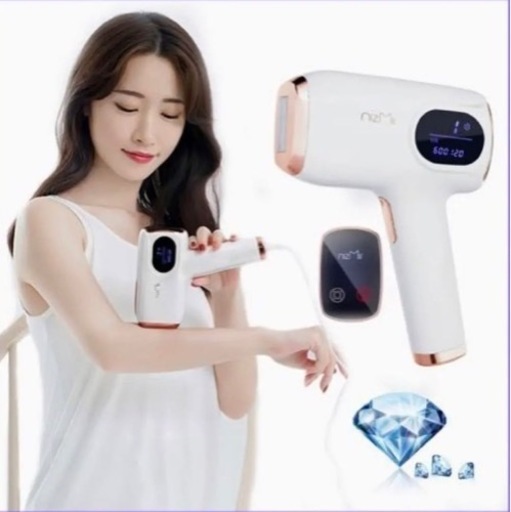 (新品)脱毛器 サファイア 冷感 VIO 光 メンズ レディース 家庭用