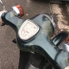 お取引感謝【実働ですが】スーパーカブ・１２V・カスタムベースにどうぞ・現状販売の画像
