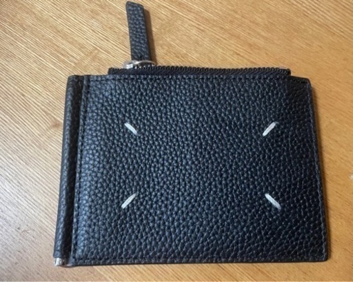 メゾンマルジェラ　財布　マネークリップ　小物　黒　ブラック　レザー　新品未使用