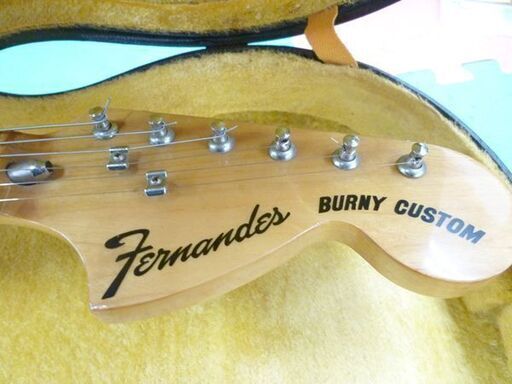 フェルナンデス ストラトタイプ バーニーカスタム 1974年製 ハードケース付き ヴィンテージ FERNANDES BURMY CUS
