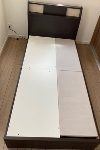 ニトリ収納付きシングルベッドフレーム(販売終了カラー)