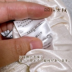 《美品/Mサイズ》総レースのミニスカート‎💕クリーム色の画像