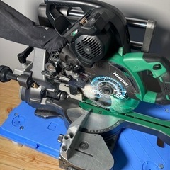 HIKOKI コードレス卓上スライド丸のこ C3607DRA 動作未確認