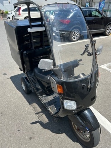 ジャイロキャノピー　黒　ミニカー登録　実働車　2スト