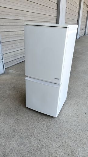 2ドア冷蔵庫 137L　SHARP　SJ-C14B-W　2016年製　見てから購入可
