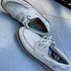 VANSヴァンズ　デッキシューズ　25.5cmの画像