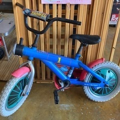 きかんしゃトーマスの自転車（ジャンク品）の画像