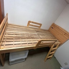 木製ハイベッドの画像