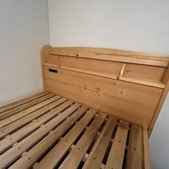 木製ハイベッドの画像