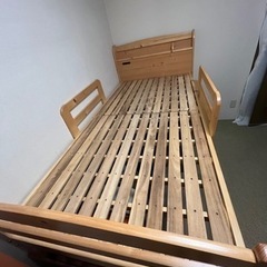 木製ハイベッドの画像