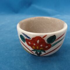 保管品 九谷焼 幸仙 酒器セット 徳利×2 お猪口×5 花 鳥 札幌 西岡店の画像