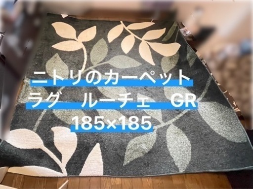 ニトリ　ラグ　カーペット