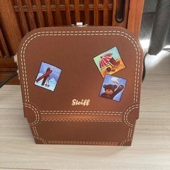 シュタイフSteiff| スーツケース付テディベアの画像