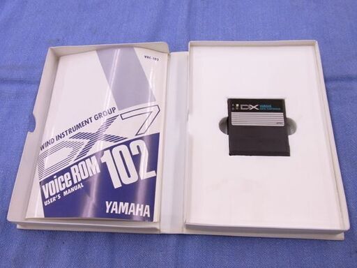 お値下げ中！ ヤマハ DX7 VOICE ROM102 ROMカートリッジ YAMAHA 西岡店