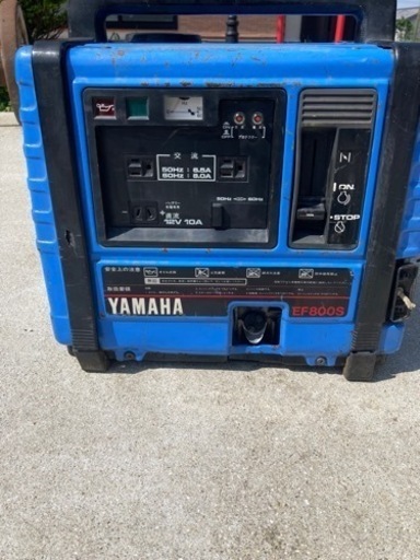 【引取り待ち】ポータブル発電機　ヤマハ　8A